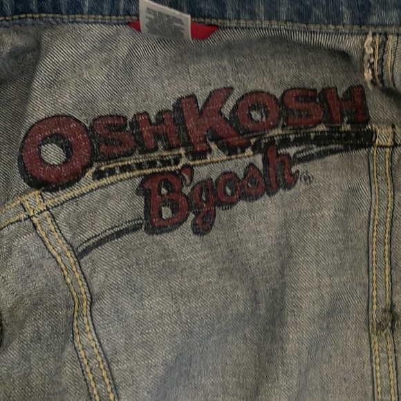 Oshkosh B’gosh 3 Toddler Denim Jacket with snap buttons - Picture 3 of 4